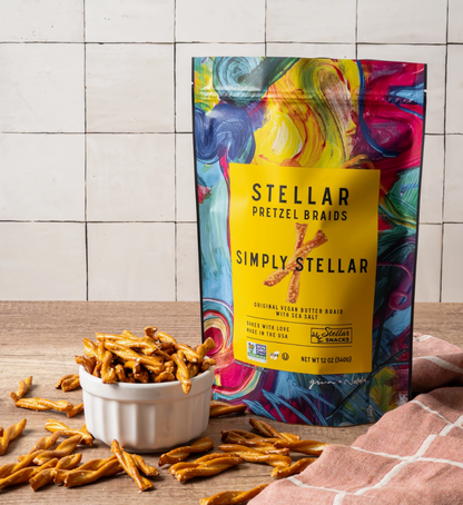 Stellar Pretzel Braids - Simply Stellar - 12oz (PACK OF 3)