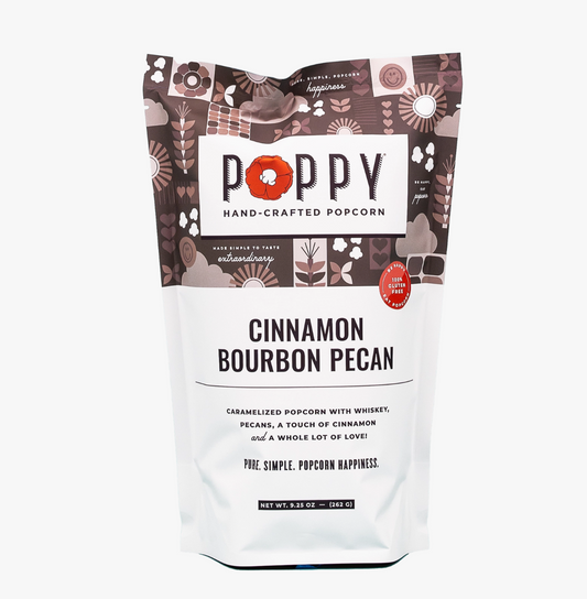Cinnamon Bourbon Pecan Popcorn