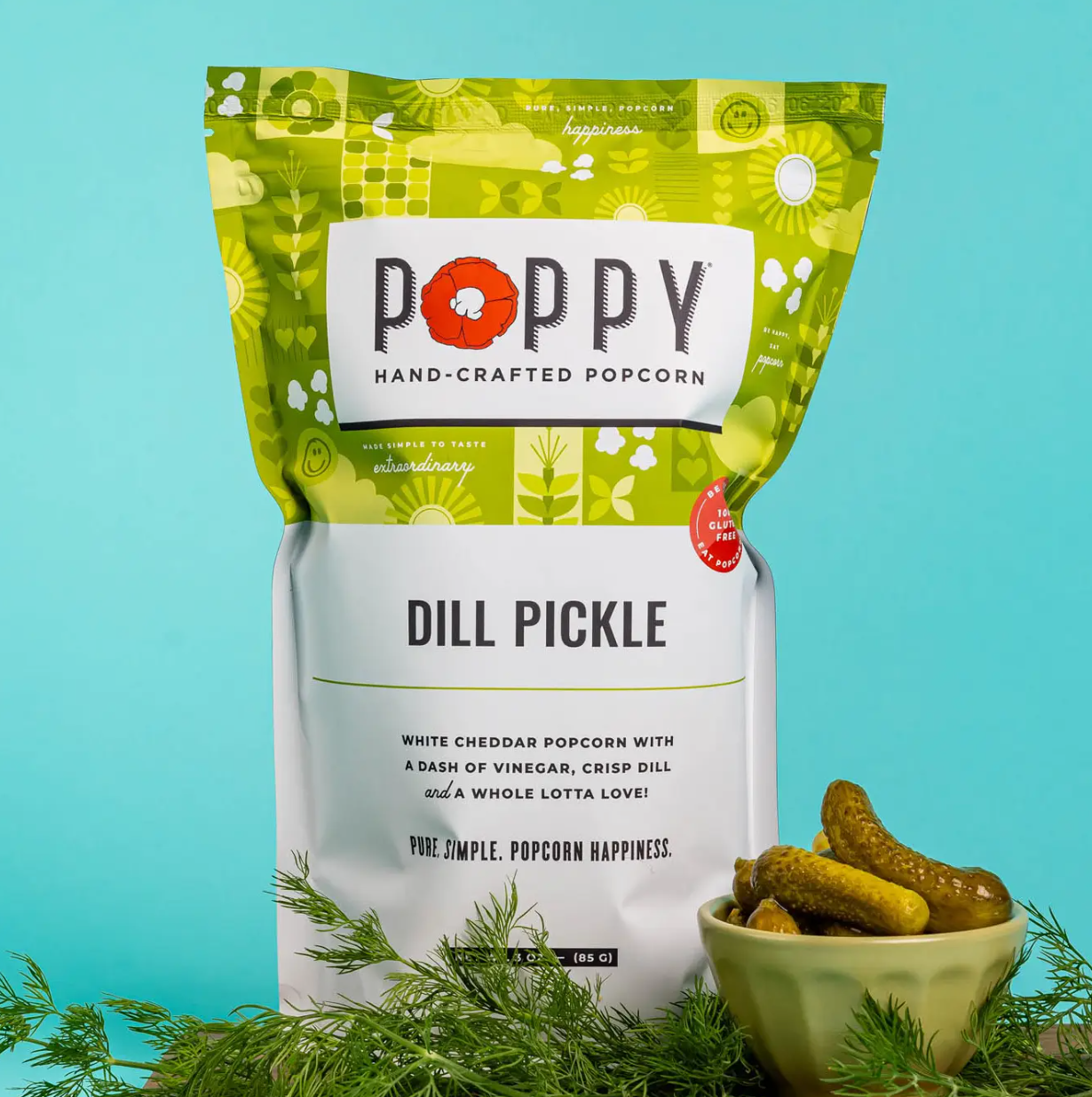 Dill Pickle Popcorn