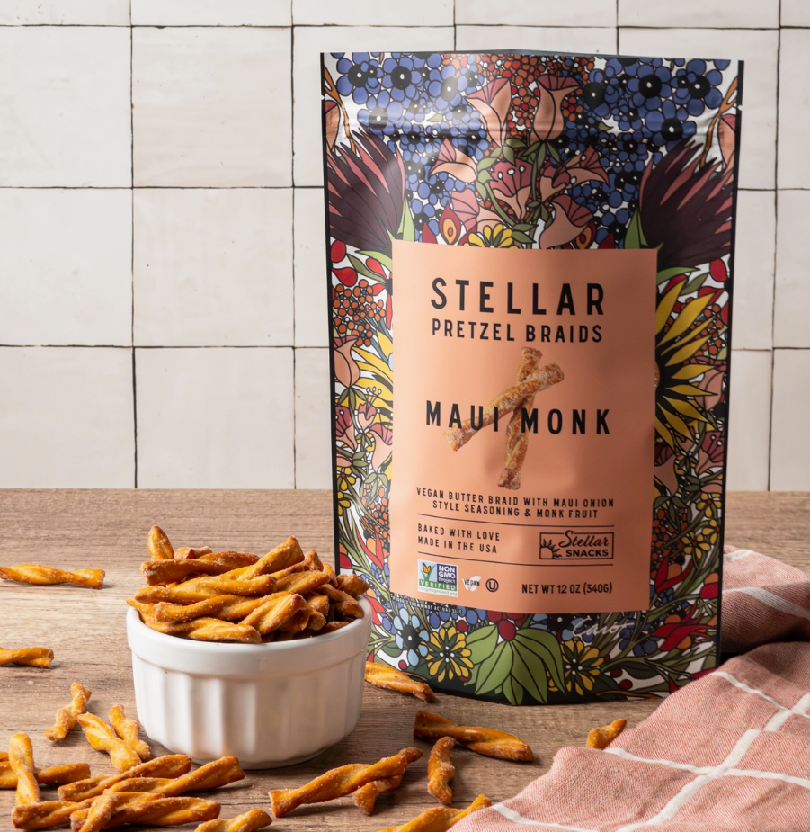 Stellar Pretzel Braids - Maui Monk - 12oz (PACK OF 3)
